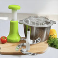 Manual food chopper